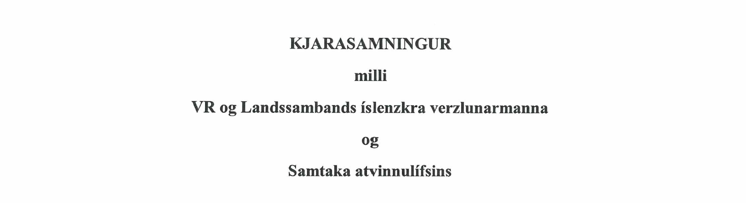 KjarasamningurSGS LIV